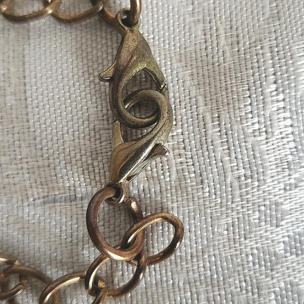 Vintage black bead necklace - Picture 7 of 8